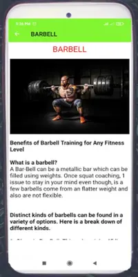 Used Exercise Equipment android App screenshot 1