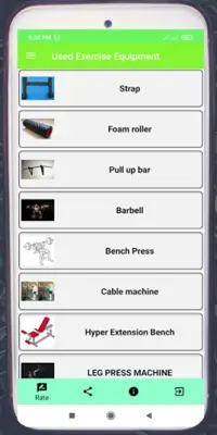 Used Exercise Equipment android App screenshot 2